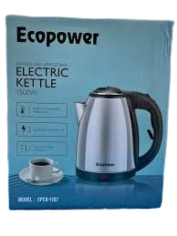 Ecopower Electric Kettle 1.8L – (EPCK-1167)