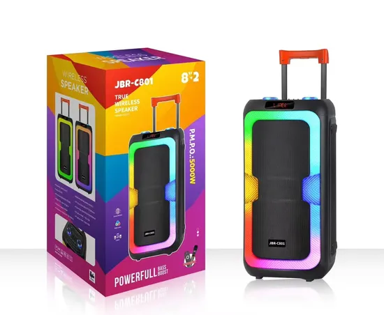 Jbr-C801 Twin 8 "Party Bluetooth Speaker